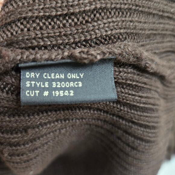 Ruby Cho Womens Vtg Y2K Fairy Grunge Wool Blend Fringe Faux Fur Trim Sweater S - Picture 7 of 10